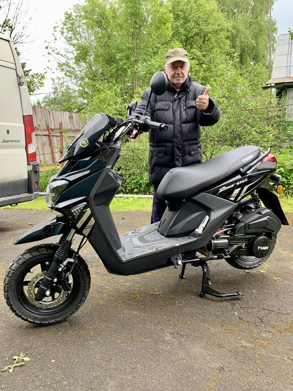 Скутер TMBK SCOOTER BWS 50cc Black 12/12